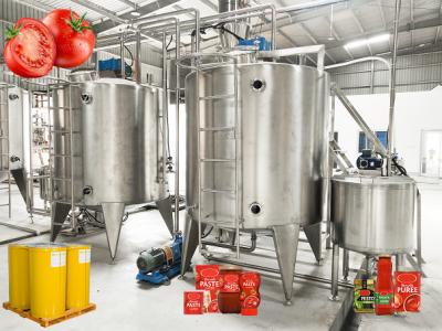 China 20T/H Automatic Tomato Processing Machine 304 Stainless Steel for sale