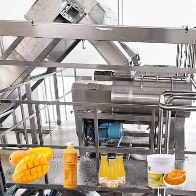 China Automatic 10T/H Mango Processing Plant 440V Puree Processing Line for sale