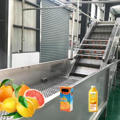 China Beverage Extracting Sus304 1500t/D Citrus Processing Line for sale