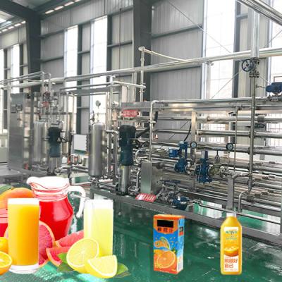 China SUS304 1500t/D Citrus Processing Line Beverage Extracting Machine for sale
