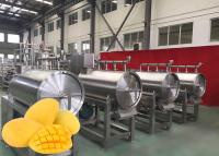 China Base automática eléctrica de la fruta del mango del equipo de proceso del mango que quita la máquina en venta
