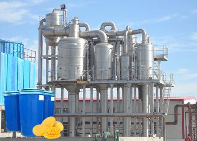 China High Efficiency Vacuum Water Evaporation Machine For Mango Paste CE / ISO for sale