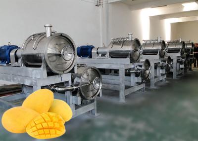 Chine Chaîne de fabrication de mangue du SUS 304 installation de transformation de pulpe de mangue de 10 t/h à vendre