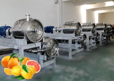 China Custom Citrus Juice Fruit Processing Line SUS304 Stainless Steel Material for sale