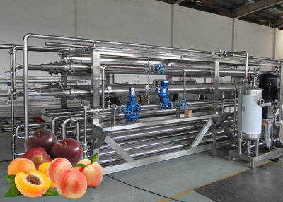 China Beverage Fruit Processing Line Apricot Juice Processing Plant High Extracting Rate for sale