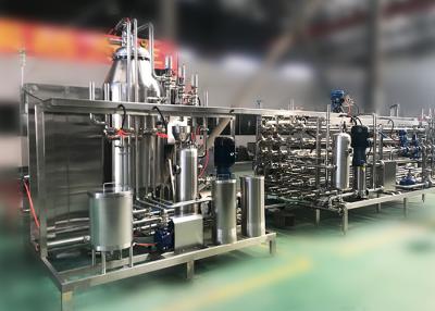 China Linha de processamento baixo consumo do leite da máquina do esterilizador de UHT do leite da leiteria à venda
