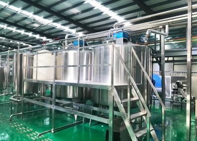 China Custom High Speed Beverage Blending And Packaging Line Easy Operation for sale