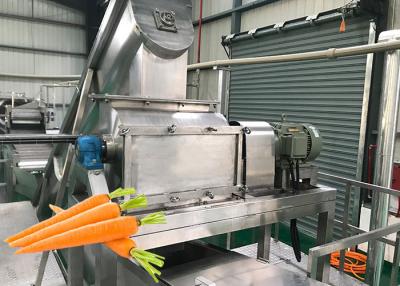 China Energy Saving Carrot Processing Plant Machine High Juice Yield Good Flavor for sale