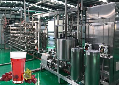 China linha da trasformação de frutos do suco de uva 1000T/Y de 440V SS316 à venda