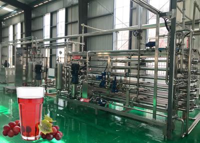 China A instalação do campo do poder das máquinas de processamento 2.2KW do suco de fruto da grande capacidade à venda