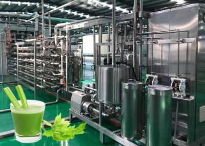 China Energy Saving Industrial Food Machinery Celery Paste / Juice Making Modular Design for sale