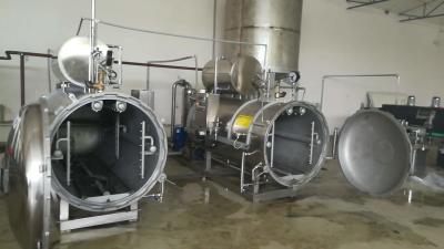 China Capacidad modificada para requisitos particulares de la eficacia alta de la máquina del esterilizador de UHT de la réplica de la legumbre de fruta en venta