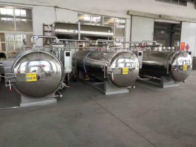 China Baño de agua industrial de la temperatura alta del esterilizador de la comida de la autoclave en venta