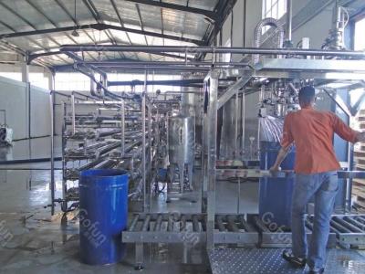 China Linha de processamento operação flexível do molho de tomate da eficiência elevada 5T/H à venda