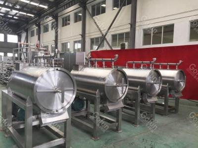 Chine chaîne de fabrication de mangue automatique pour la production SUS304 de confiture à vendre