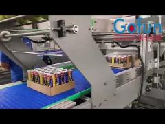 Automated canned beverage packaging line