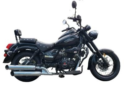 China 250cc Cruiser Chopper Motorcycle Two Pipe Muffler Oil Cooled Sport for sale