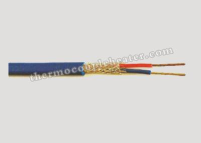 China K Type Thermocouple Compensating Cable With PVC Insulated Stainless Steel Braided PVC Jacket for sale