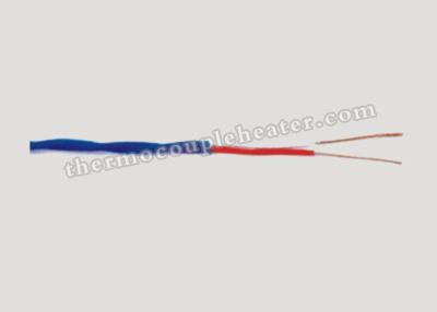 China Type J Thermocouple Compensating Cable with Twisted  Insulated / Jacket for sale