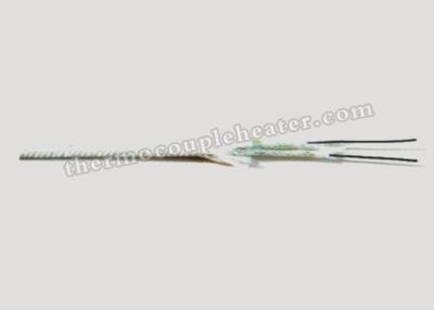 China Type K Thermocouple Compensating Cable With Quartz Fiber Insulated Conductor / Jacket for sale