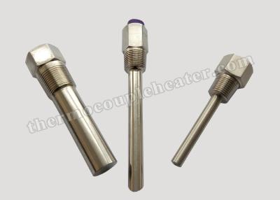 China Industrial Glass Thermometer Test Thermowell for Thermocouple , ISO for sale