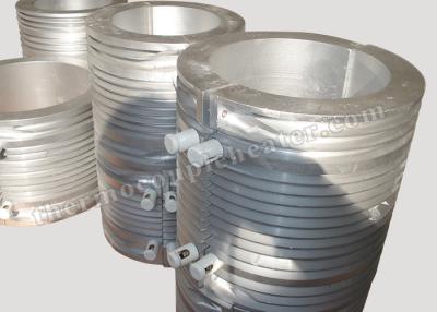 China Industrial Finned Air Cooled Cast - In Barrel Heaters For Extrusion Processing for sale