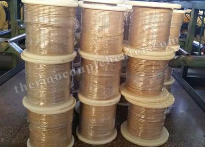 Chine Éléments de chauffe fil à hautes températures, fil isolé en caoutchouc de silicone à vendre