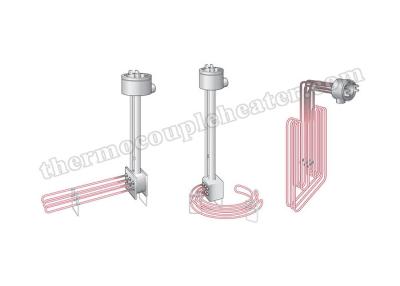 China Industrial Immersion Heating Element Incoloy 800 Over The Side Immersion Heater for sale