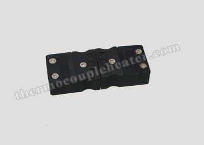 China High Temp Thermocouple Components Male and Female Mini / Standard Plug for sale