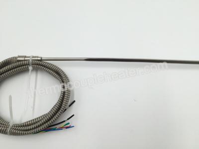 China hot runner coil nozzle heater with K / J thermocouple straight type heater for sale