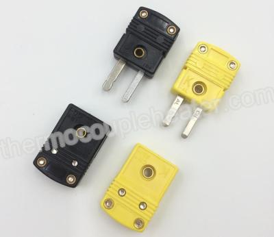 中国 K/J のタイプ平らな Pin 小型オメガの熱電対コネクター 販売のため
