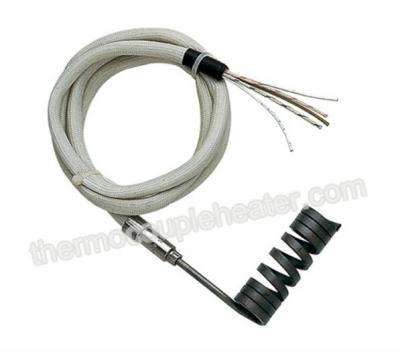China Hot runner coil heater , Thermocouple RTD for precision heating systems with different sleeves for sale