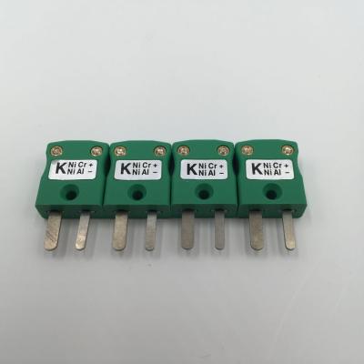 China K mecanografía a NiCr Nial positivo los accesorios negativos del conector con la acción en venta