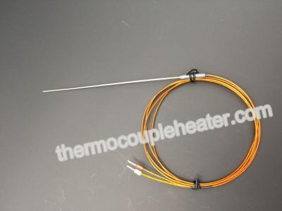 China 1mm Type K,T,J,N,E Thermocouple RTD with simplex / duplex / triplex pairs for sale