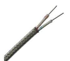 China Stainless Steel Braided Thermocouple Compensating Cable J Type Fiberglass Insulation Material for sale