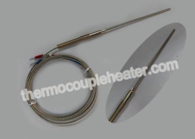 China J Type RTD temperature probe with Mineral Insulated spring fixed bayonet for sale
