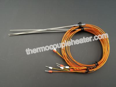 China Mineral insulated thermocouples Resistance Temperature Detector  for hot runner system for sale
