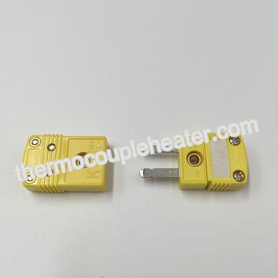 China Plastic Mini Thermocouple Components / Thermocouple Connectors Type K With Stock for sale