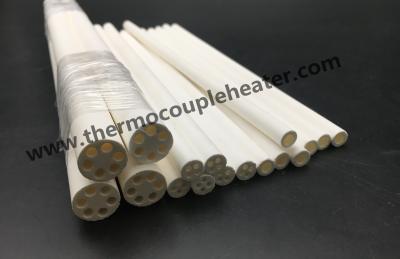 China MgO Tube Magnesium Oxide Rod Ceramic Insulator For Cartridge Heater for sale