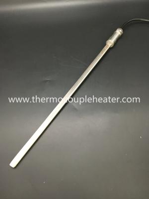 China Flat Cartridge Heaters with flange Flat tubular Heating Element for sale