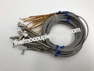 China Plastic Mould Hot Runner Manifold Thermocouple Temperature Sensor Probe J Type for sale