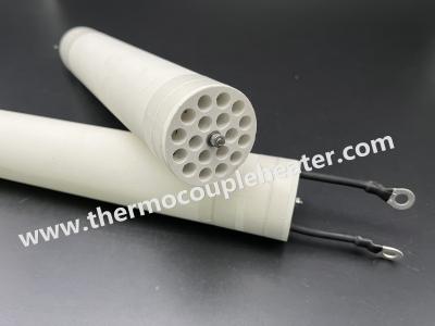 China Ceramic Bobbin Heater cylindrical ceramic heating elements For Air Heating for sale