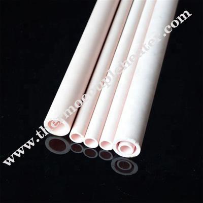 China High Purity Wearable Isostatic Alumina Ceramic Tube Insulator For Thermocouple for sale