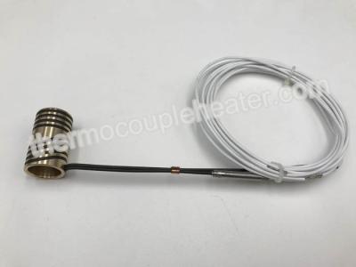 China Hot Runner Molding 230V 200W Mini Brass Coil Heater IP65 With PTFE Leads for sale