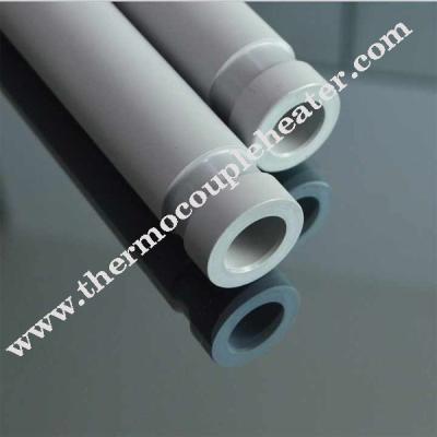 China Si3N4 Silicon Nitride Bonding SiC Silicon Carbide Thermocouple Protection Ceramic Tubes for sale