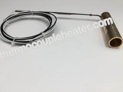China Superior Heat Transfer Electric Coil Heaters 230V 250W With Thermocouple J PTFE Leads for sale