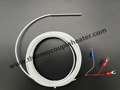 China Mineral Insulated RTD PT100 Temperature Sensor Teflon Cable Class A for sale