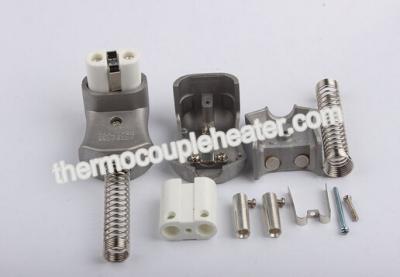 China Thermocouple Components Stainless Steel ceramic Plug For Mica Clamp Band Heater for sale