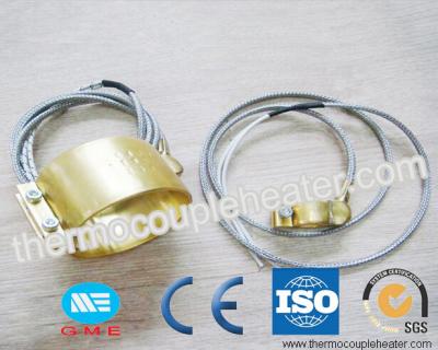 China calentador de cobre amarillo eléctrico de la boca del calentador de banda del elemento eléctrico adaptable de la banda en venta