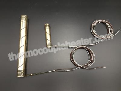 China Pressed In Brass Coil Heater With Thermocouple J Type For Hot Runner System for sale